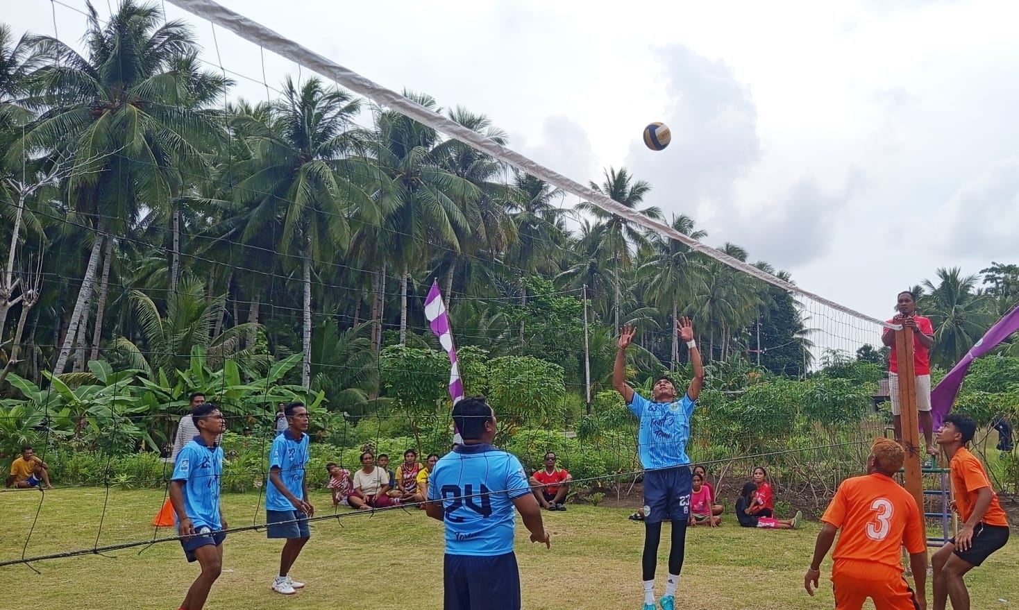 Tim Voli Unit 3 Lolos ke Final, Tantang Unit 7 dan Unit 6